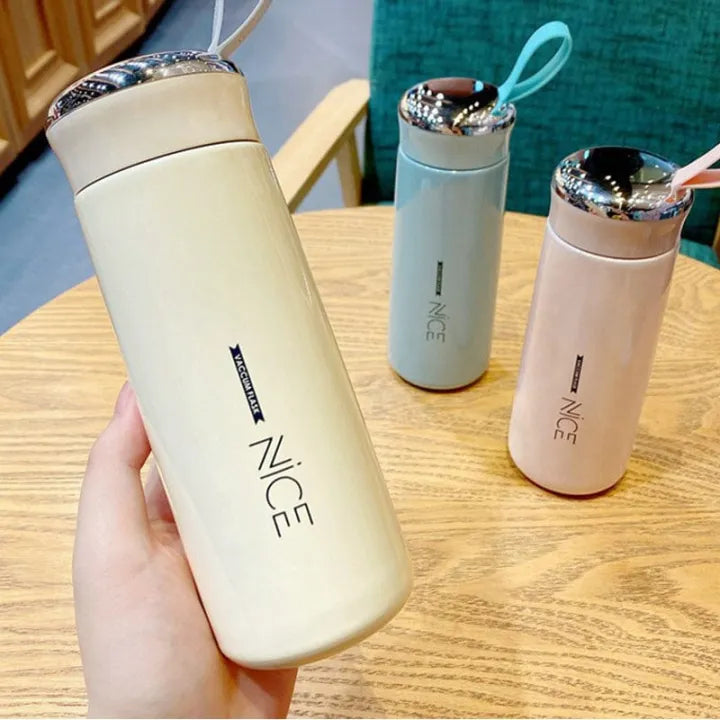 Stainless Steel Vacuum Flask Bottle Set with Cups