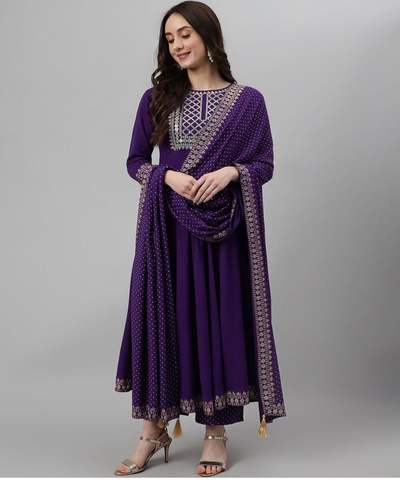 Indian pakistani style salwar kameez ready made ladies cotton suit stitched elegant woman dresses