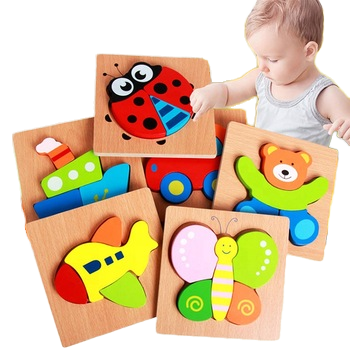 Trending Early Learning Educational Montessori Toys Wooden Baby Intellectual Development Toys for 1 to 3-year-old Boys Girls