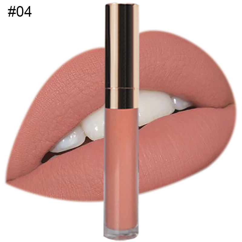 Professional high quality vegan matte private label waterproof lip makeup lipstick wholesale matte liquid lipstick